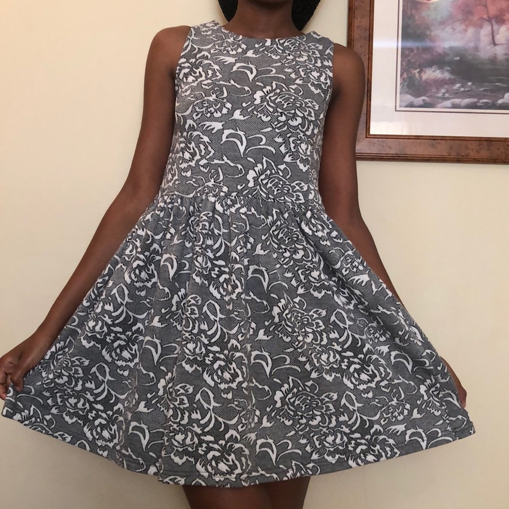 A floral gown
